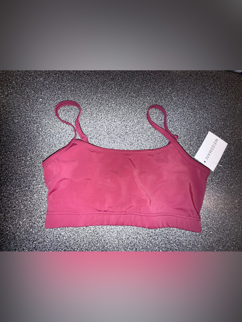 Weissman NWT! Dance Bra Top Size Adult X-Small